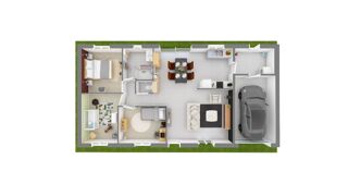  Maison à vendre 3 pièces 82 m²