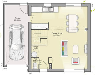  Maison  vendre 6 pices 91 m