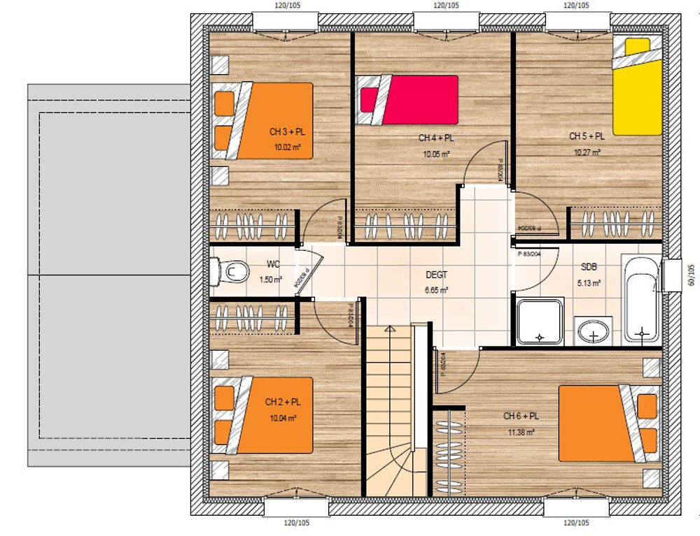 vente Maison - 8 pièce(s) - 133 m² Saint-Macaire-en-Mauges (49450)