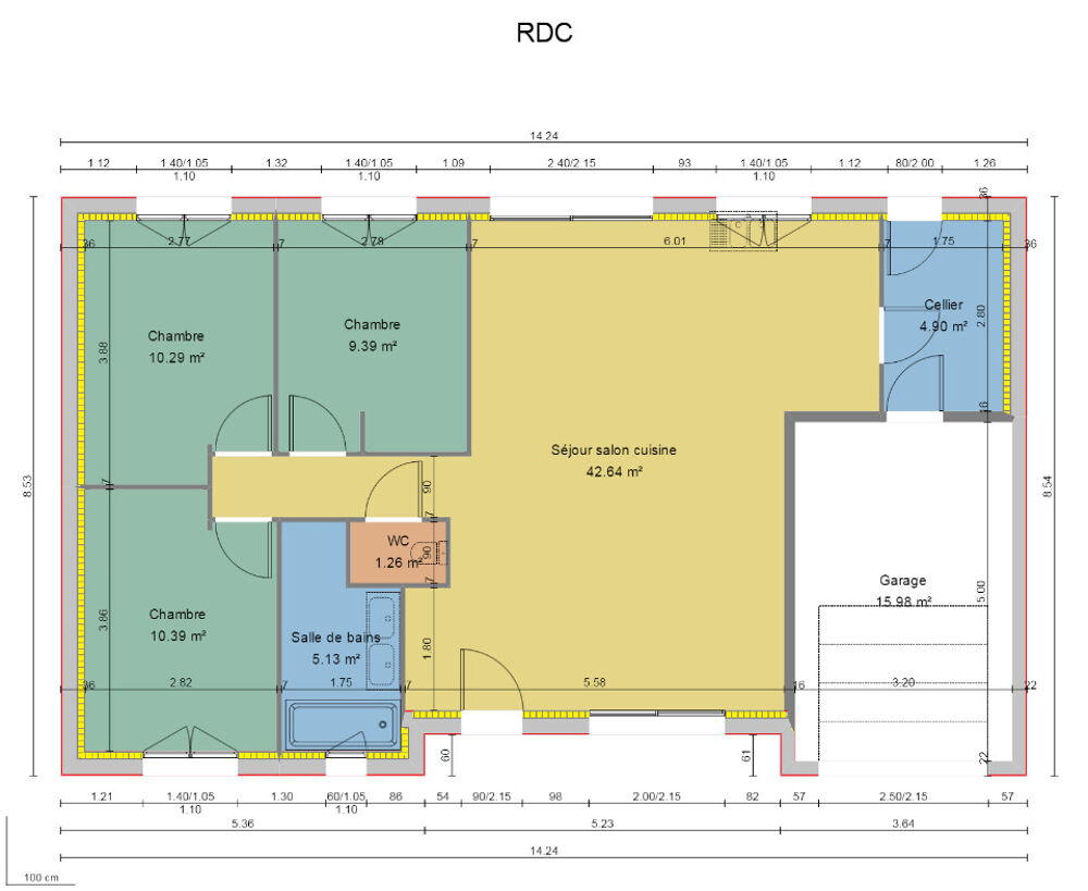 vente Maison - 4 pièce(s) - 82 m² Coulans-sur-Gée (72550)