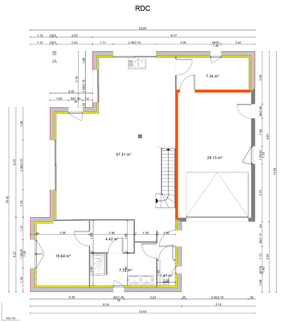 vente Maison - 2 pièce(s) - 84 m² Pruillé-le-Chétif (72700)