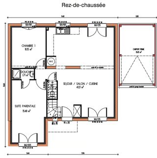  Maison � vendre 5 pi�ces 107 m�