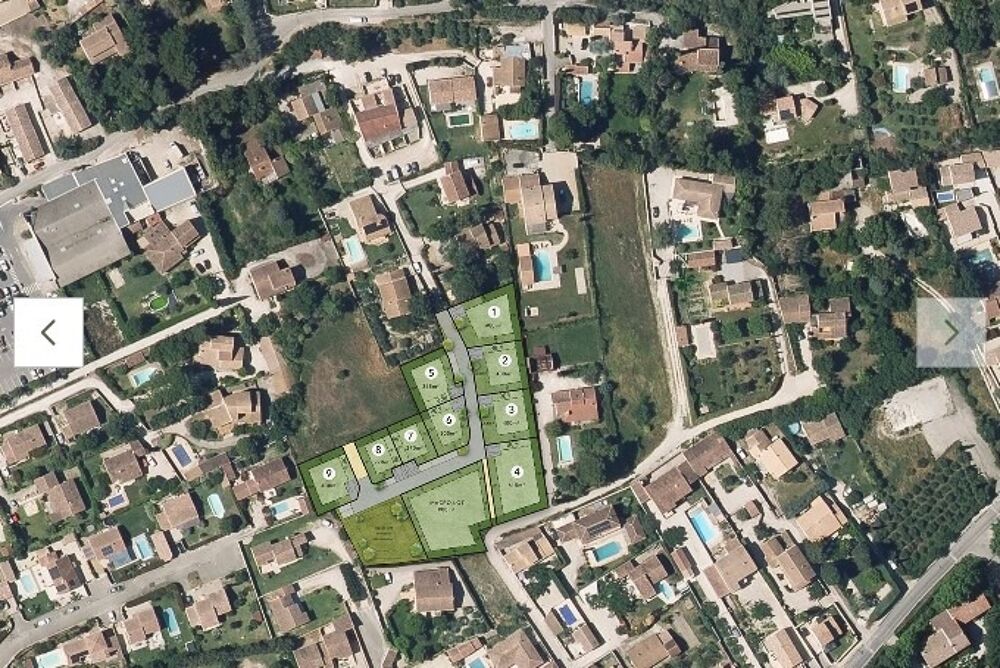 vente Terrain - 480 m² Caumont-sur-Durance (84510)