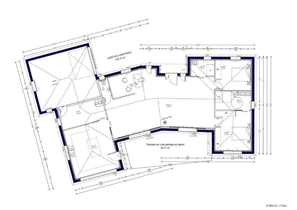 vente Maison - 4 pièce(s) - 144 m² Isle (87170)