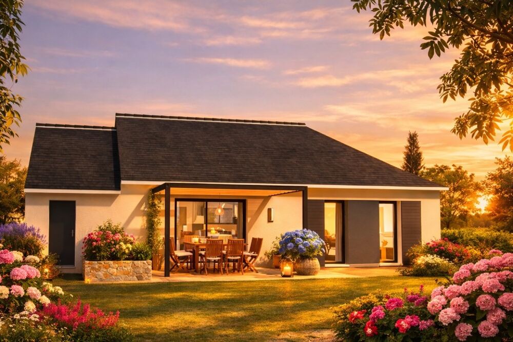 🏡 Maison neuve de 90 m² à construire à Poincy (7....