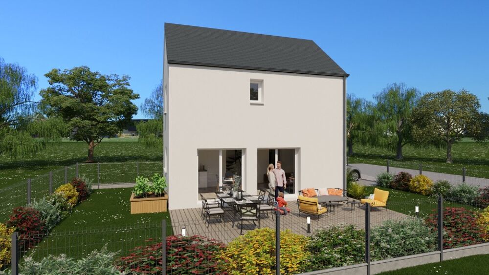 Maison à construire compacte de 70 m² offrant deux belle....