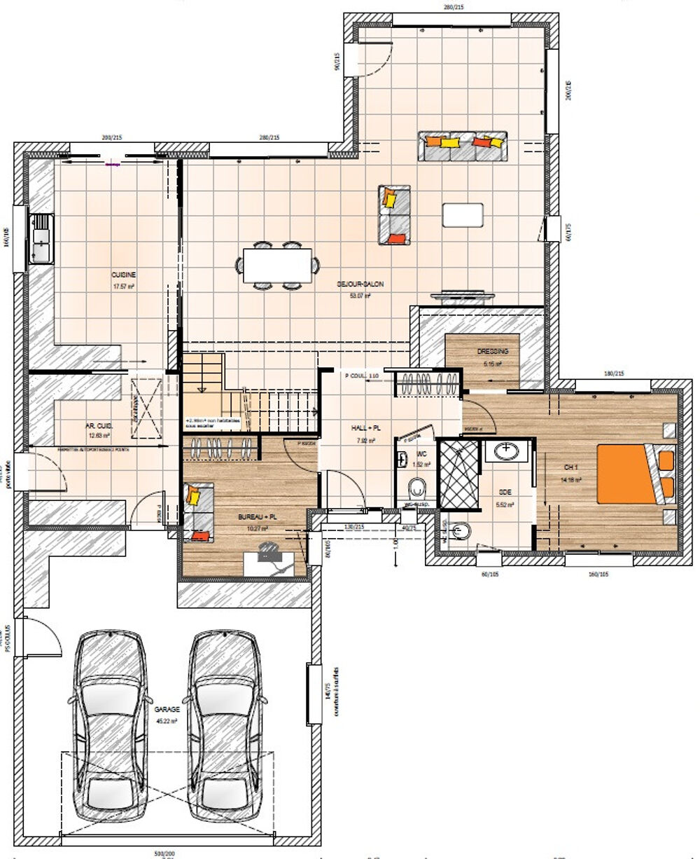 vente Maison - 7 pièce(s) - 190 m² Saumur (49400)