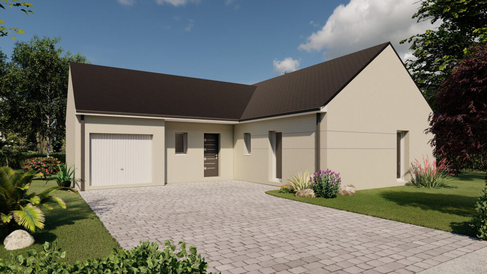 MAISON À CONSTRUIRE DE 85 M² À JARZÉ, PROCHE D'ANGERS, 5....