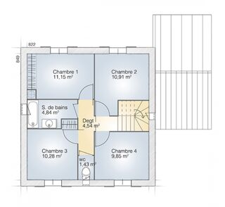  Maison à vendre 6 pièces 110 m²