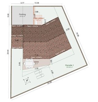  Maison � vendre 4 pi�ces 86 m�