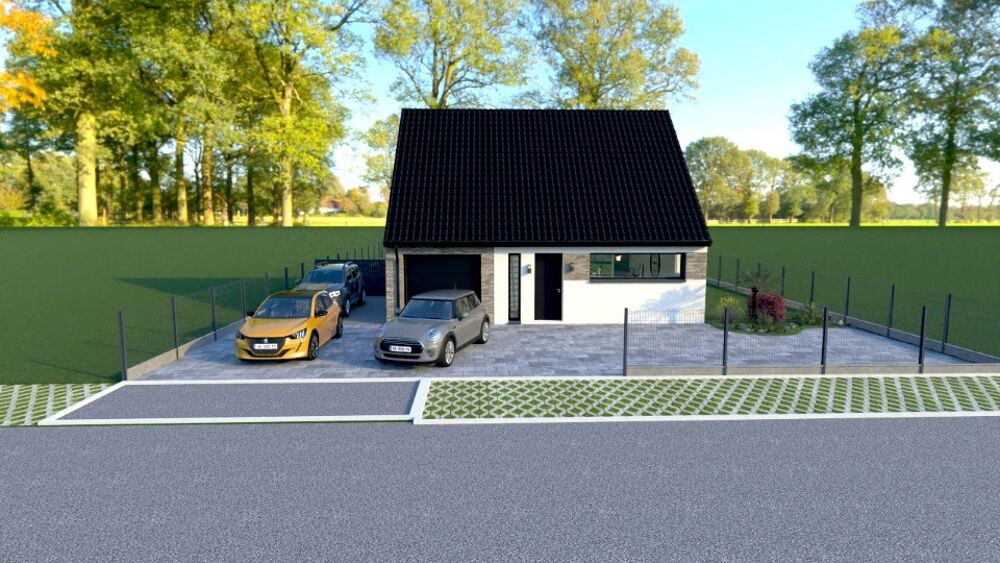 A construire à MERICOURT cette maison contemporaine à co....