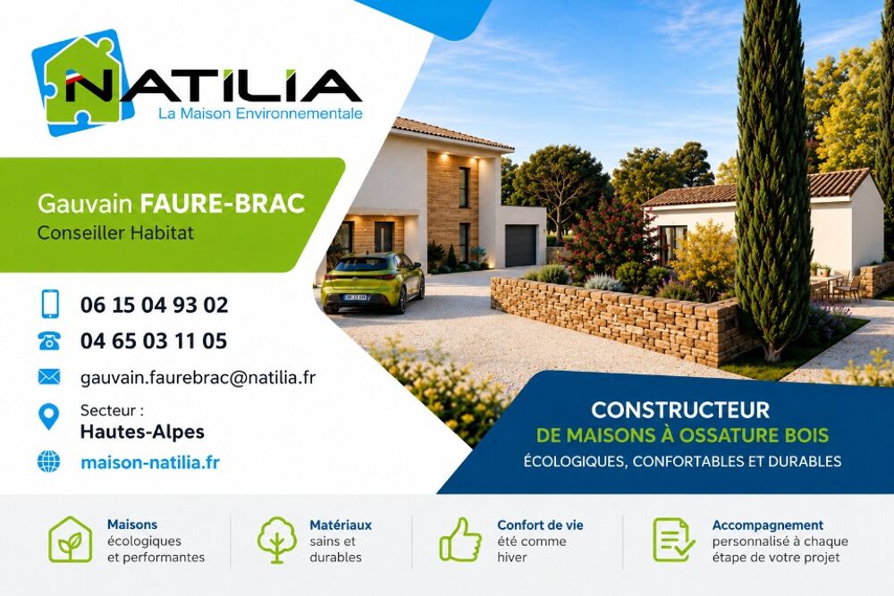 vente Terrain - 502 m² Savines-le-Lac (05160)