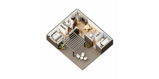 vente Maison - 2 pièce(s) - 43 m² Saint-Étienne-du-Rouvray (76800)