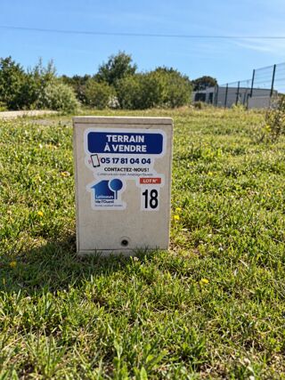 vente Terrain - 611 m² La Chapelle-des-Pots (17100)