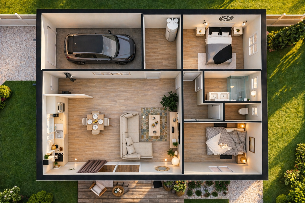 vente Maison - 4 pièce(s) - 75 m² Bourg-Saint-Andéol (07700)