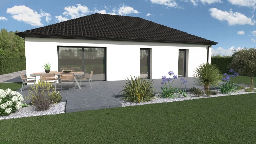 Maison de plain pied de 93m2 à construire à Cambrai ....
