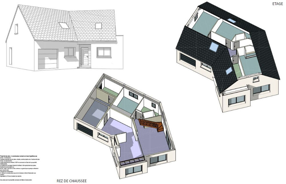 MAISON À CONSTRUIRE DE 119 M² IDÉALEMENT SITUÉE AU MANS<....