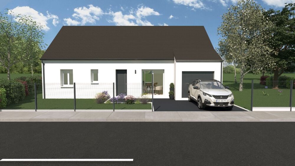 Cette charmante maison de plain-pied est conçue de maniè....