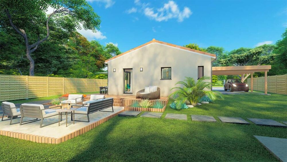 vente Maison - 3 pièce(s) - 60 m² Salles (33770)