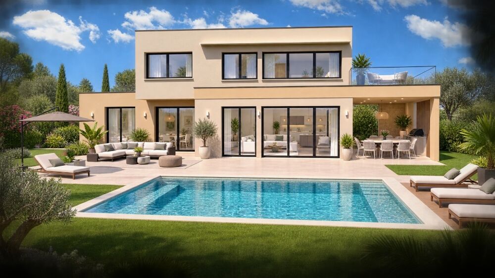 vente Maison - 5 pièce(s) - 180 m² Châteauneuf-Grasse (06740)