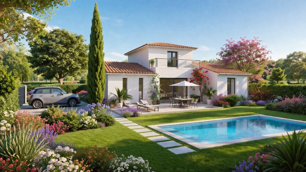 Pourrières : maison T4 (95 m²) à vendre EMPLACEMENT ....
