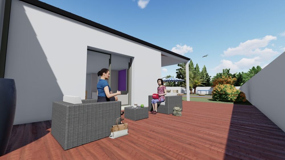 MAISON À CONSTRUIRE DE 64 M² À GIVRAND Réalisez....