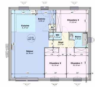  Maison 4 pièces 80 m² Lambesc