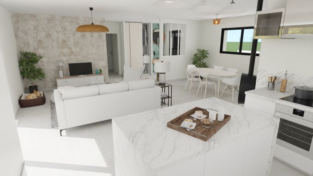 vente Maison - 6 pièce(s) - 111 m² Bourg-Saint-Andéol (07700)