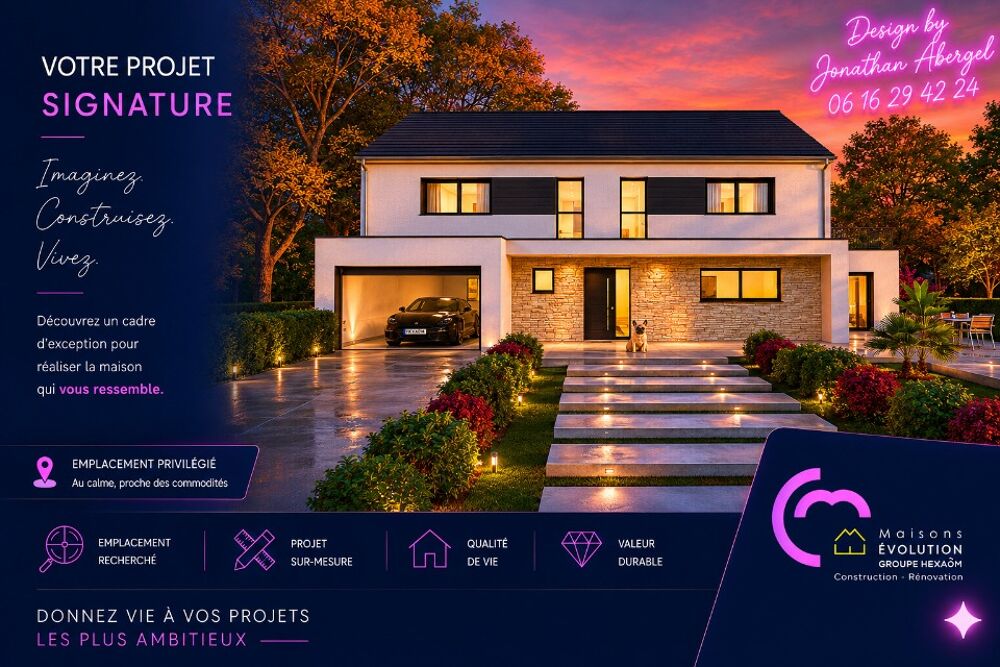 MAISON À CONSTRUIRE DE 180 M² À VERRIÈRES-LE-BUISSON DAN....