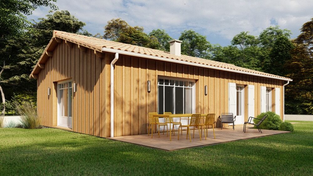 Sur un terrain de 620 m² dans le quartier calme et reche....