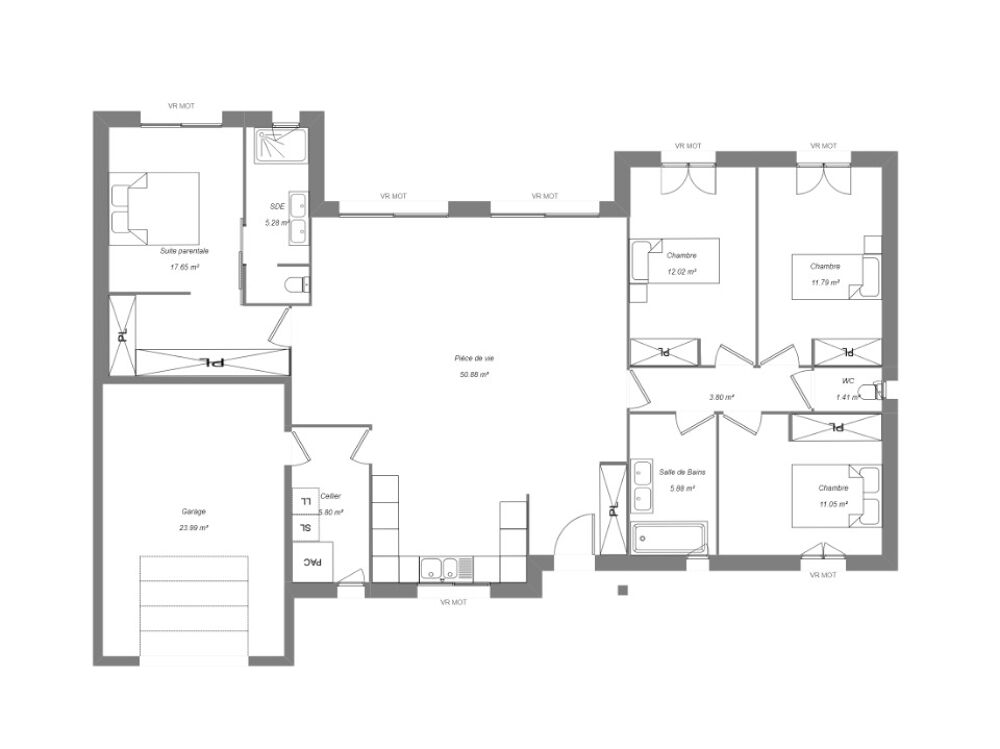 MAISON À CONSTRUIRE DE 120 M² IDÉALEMENT SITUÉE À COINGS....