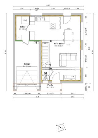  Maison à vendre 5 pièces 94 m²