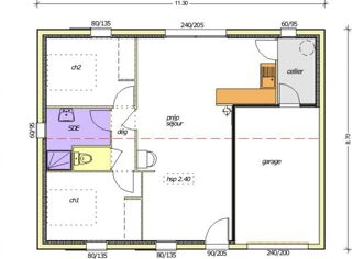  Maison à vendre 4 pièces 65 m²