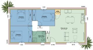  Maison � vendre 4 pi�ces 71 m�