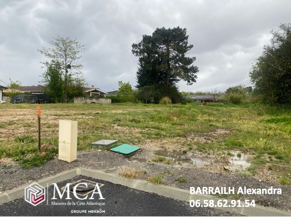 vente Terrain - 650 m² Loupes (33370)