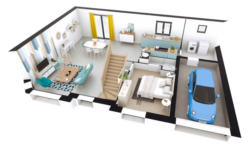 vente Maison - 5 pièce(s) - 105 m² Le Mesnil-Germain (14140)
