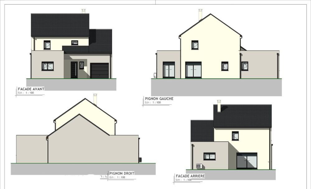 MAISON À CONSTRUIRE DE 144 M² IDÉALEMENT SITUÉE À BONCHA....