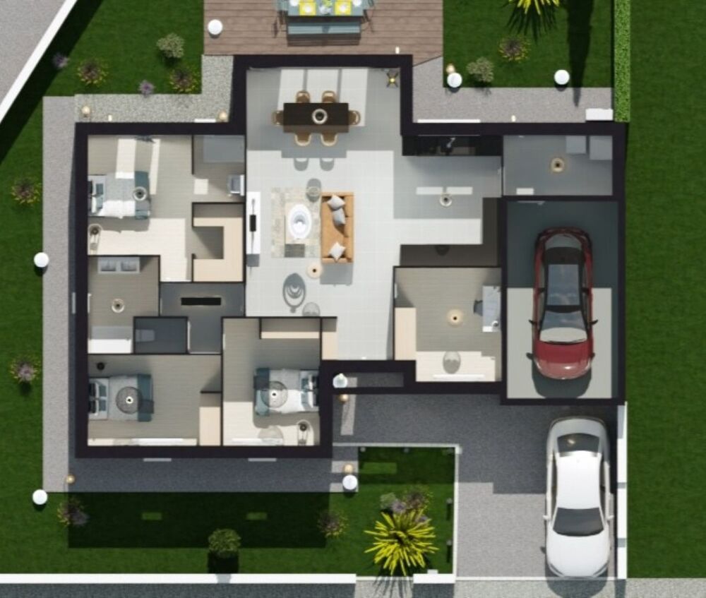 vente Maison - 5 pièce(s) - 98 m² Véretz (37270)