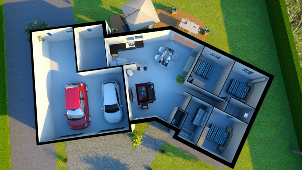MAISON NEUVE DE 107 M² AVEC 4 PIÈCES À YVRÉ-L'ÉVÊQUE, PR....