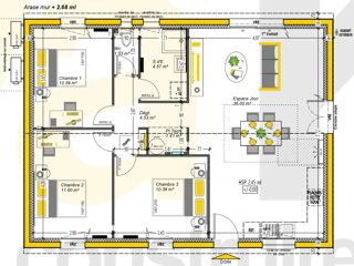  Maison � vendre 4 pi�ces 80 m�