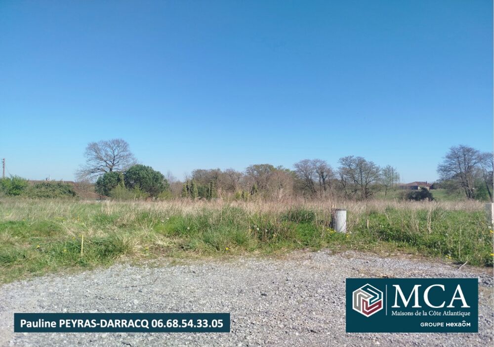 vente Terrain - 600 m² Pomarez (40360)