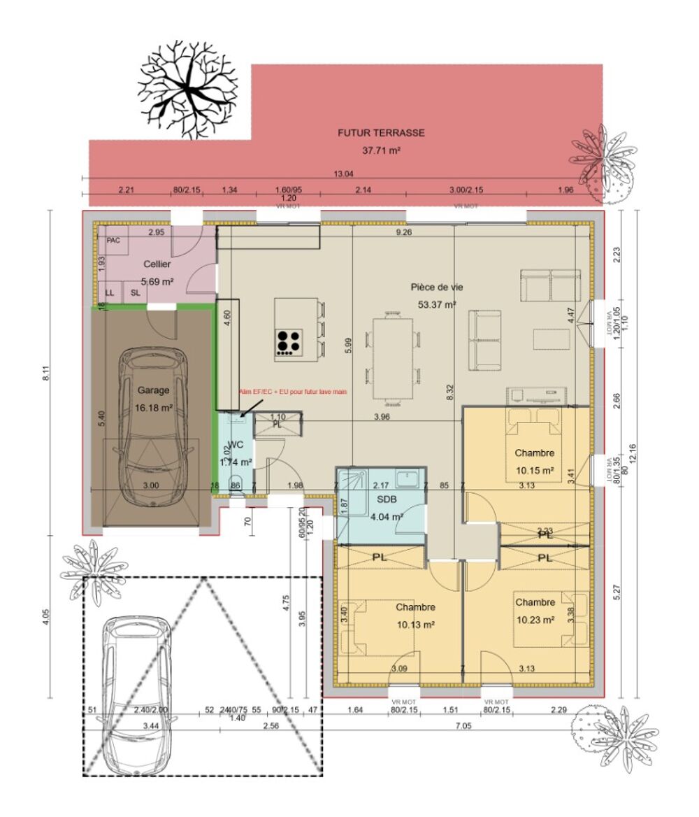 vente Maison - 5 pièce(s) - 90 m² Saint-Épain (37800)