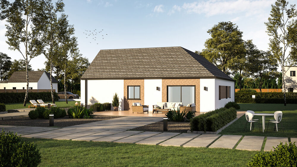 MAISON ÉCO-RESPONSABLE BÂTI ACTIV DE PLAIN-PIED T5 (85 M....
