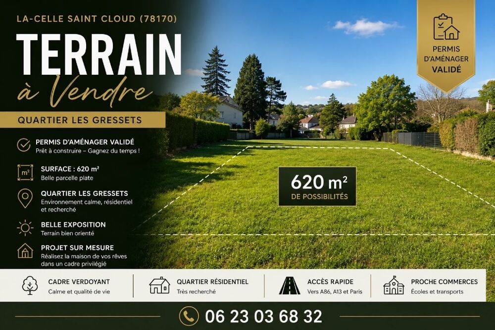 MAISON À CONSTRUIRE DE 155 M² PROCHE DE LA CELLE-SAINT-C....