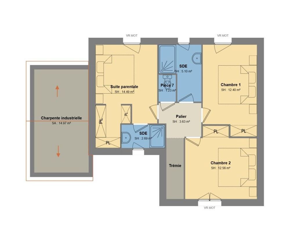vente Maison - 5 pièce(s) - 108 m² Presles-en-Brie (77220)