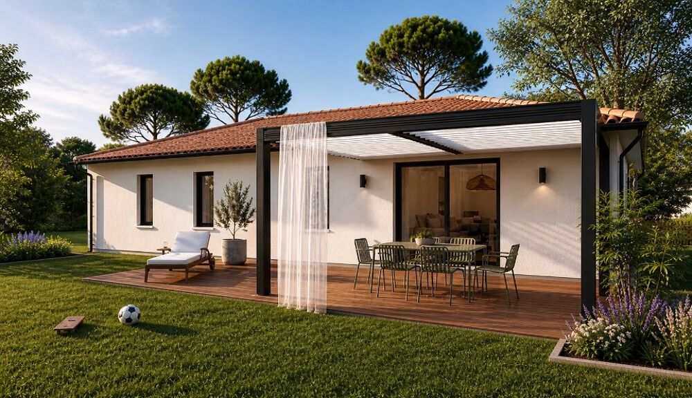Maison neuve + terrain à Saubion - Projet clé en main, f....