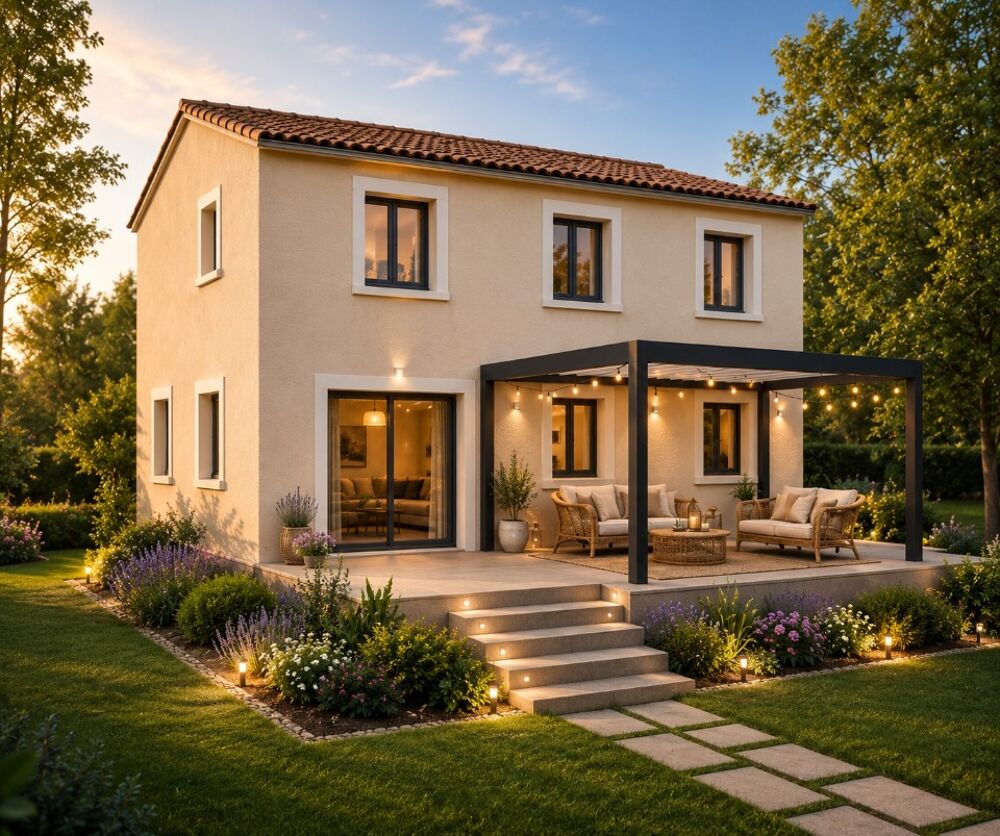 Maison + Terrain à Tournon-sur-Rhône Sud - Un cadre de v....
