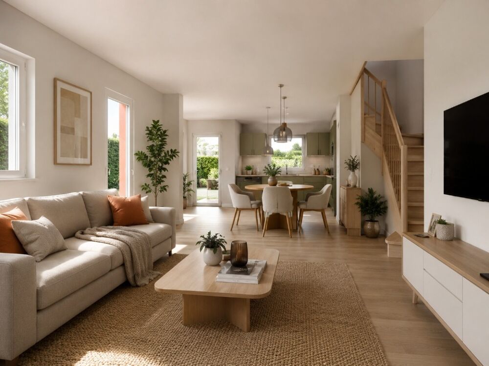 vente Maison - 5 pièce(s) - 89 m² Balgau (68740)