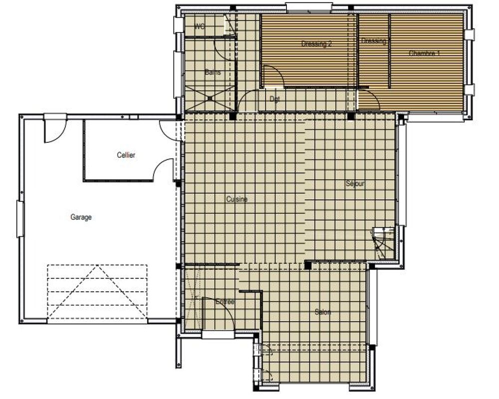 MAISON À CONSTRUIRE DE 116 M² IDÉALEMENT SITUÉE AU MANS,....