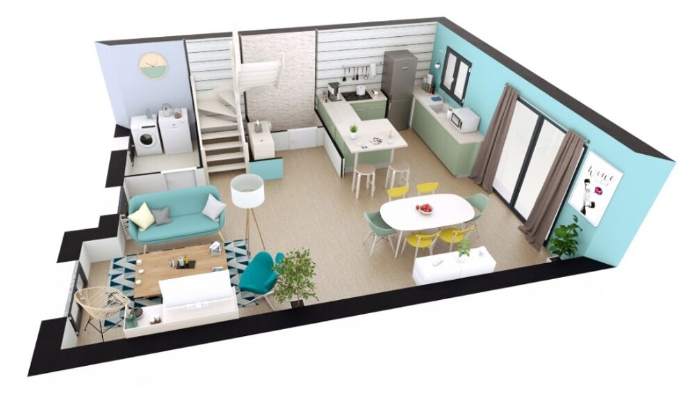 vente Maison - 4 pièce(s) - 88 m² Saint-Aubin-lès-Elbeuf (76410)